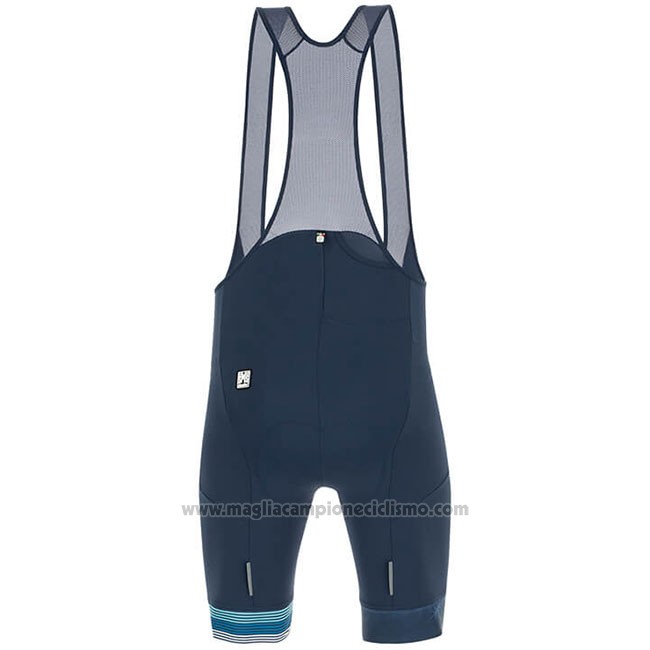 2019 Abbigliamento Ciclismo Tour Down Under Blu Manica Corta e Salopette